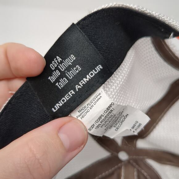 Under Armour Snapback Trucker Hat Multicolor One Size Adjustable Mesh Back - Picture 9 of 9